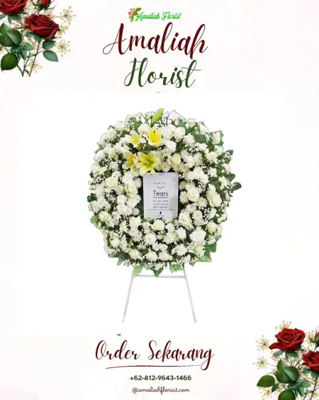 Krans Bunga Duka Sadang Serang